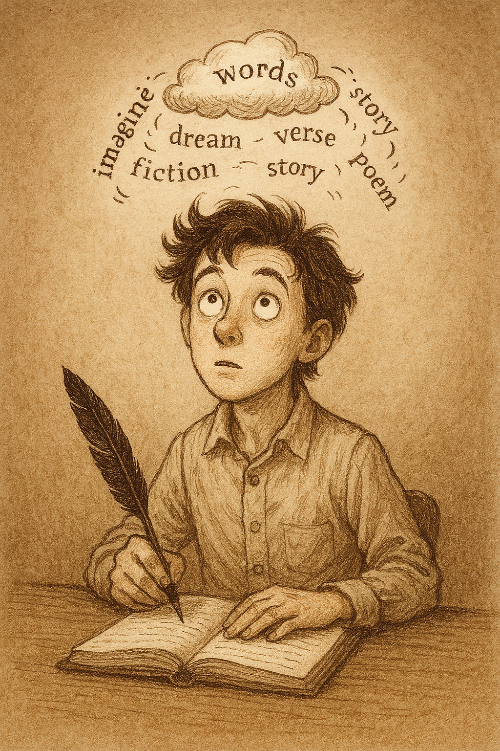 Le joueur de mots et son inspiration