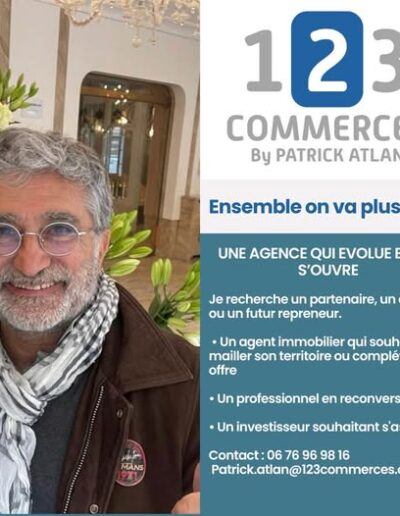 Patrick ATLAN 1-2-3- Commerces