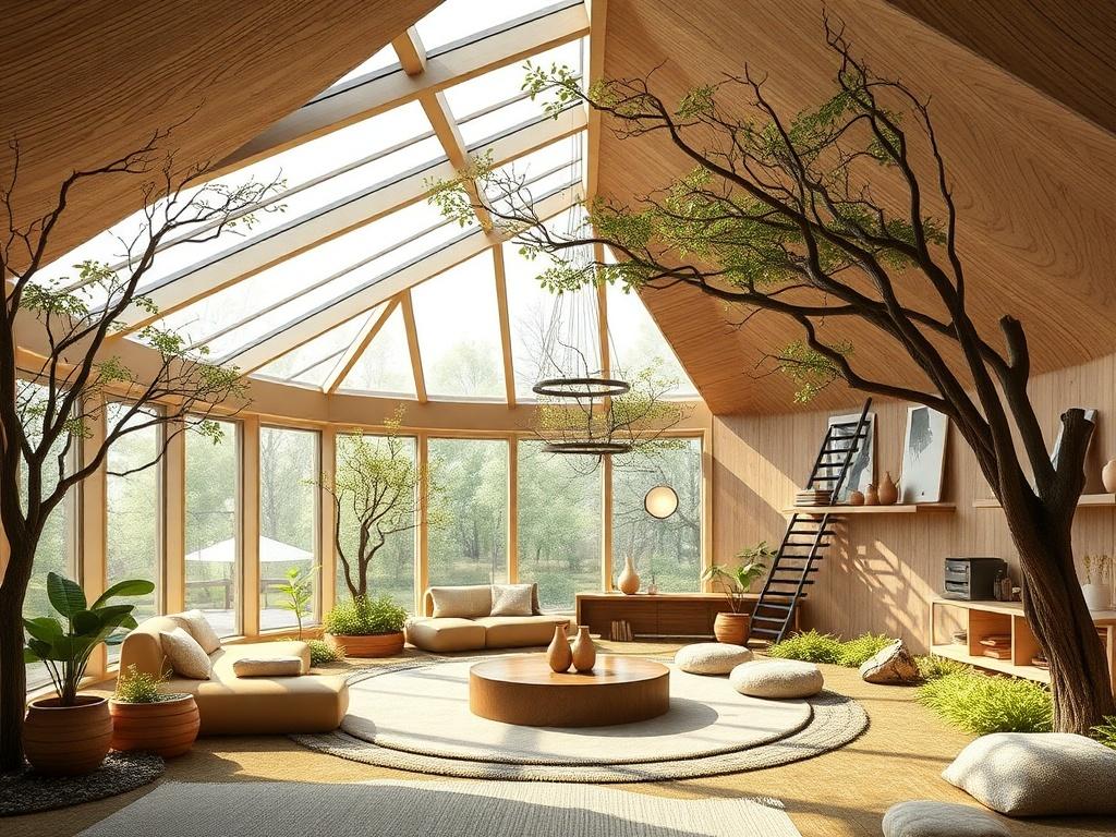 Habitat. conception pour le bien-être : lumière, acoustique et chaleur