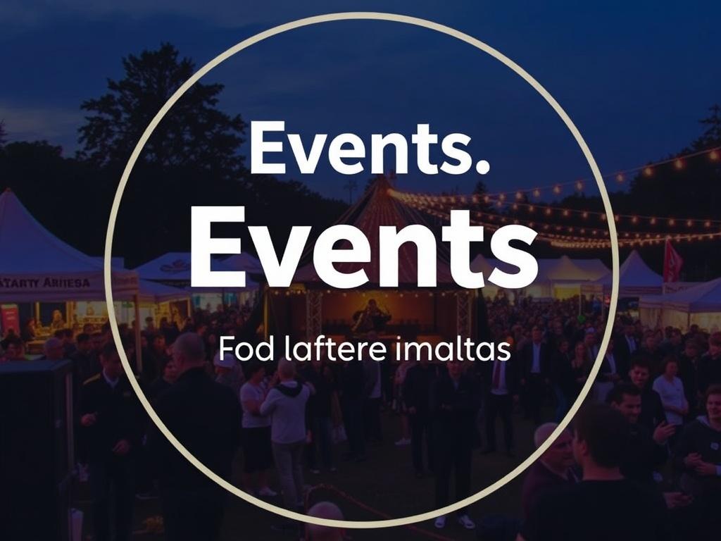 Évènements. Rester informé toute l'année