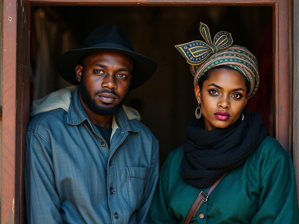 Portraits. Vêtements, accessoires et décor : signes visibles